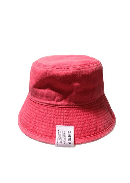 [unisex]22 PIGMENT RED BUCKET HAT